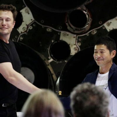 bfr, big falcon rocket, Elon Musk, yusaku maezawa, multimillonario japonés, falcon rocket, viaje lunar, zozotown, amazon