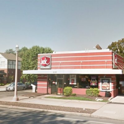 oficiales de policía, Jack in the box, accidente Jack in the box, st. louis, drive thru